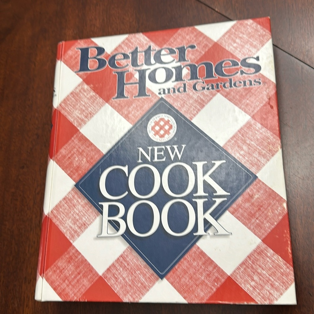 Better Homes & Gardens Cookbook 1996 3-Ring Recipe Book w/ Dividers